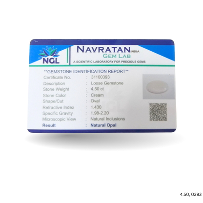 4.50 CARAT OPAL (GRADE B)