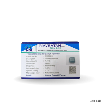 4.10 CARAT PANNA (GRADE A)