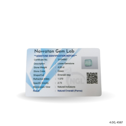 4.00 CARAT PANNA (GRADE A)