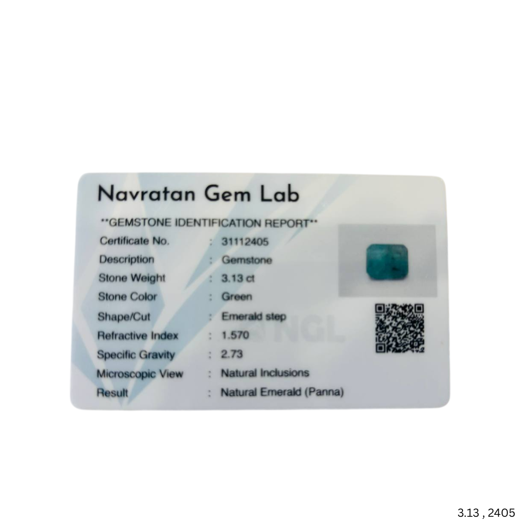 3.13 CARAT PANNA (GRADE A)