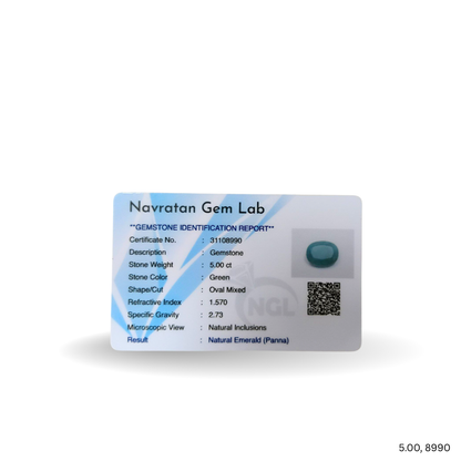 5.00 CARAT PANNA (GRADE A)