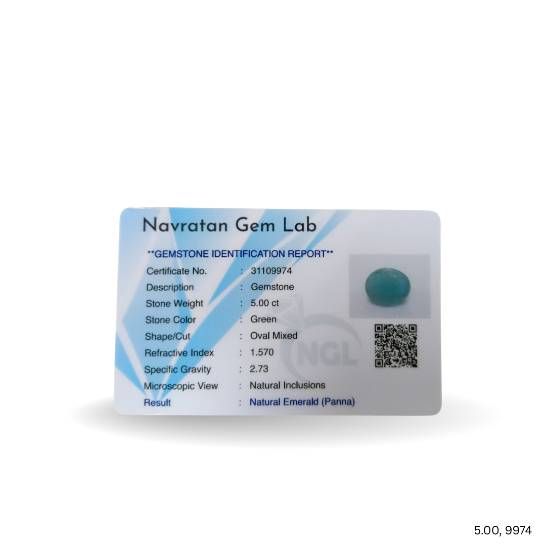 5.00 CARAT PANNA (GRADE A)