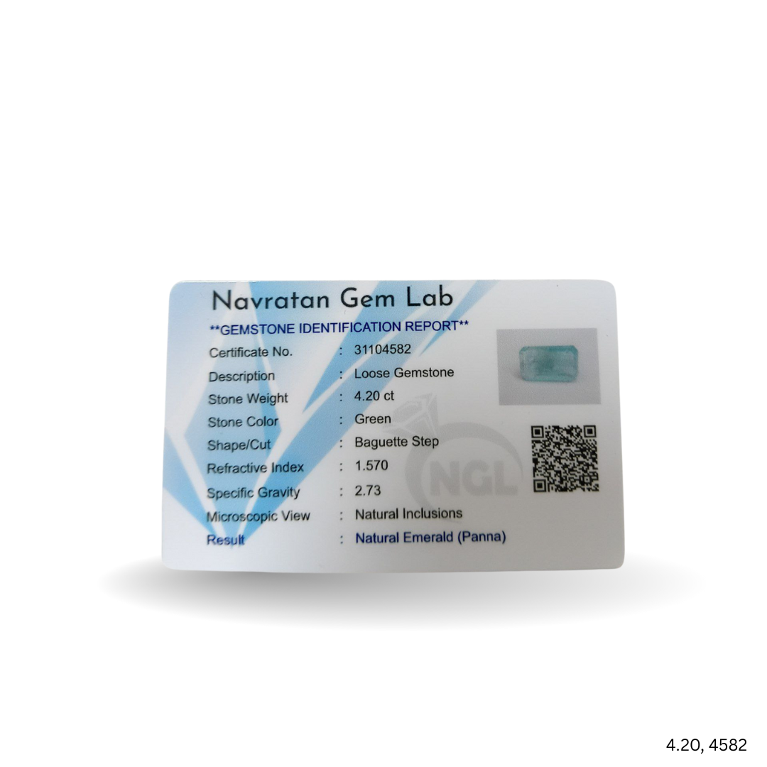 4.20 CARAT PANNA (GRADE A)