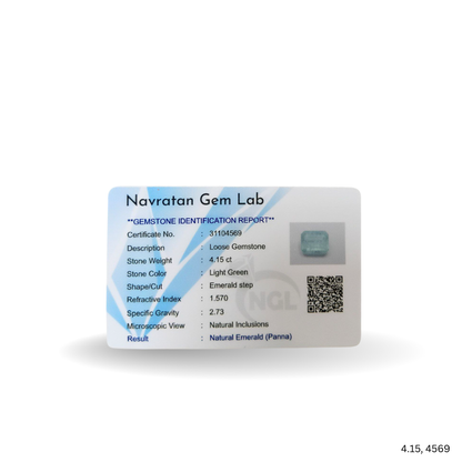 4.15 CARAT PANNA (GRADE A)