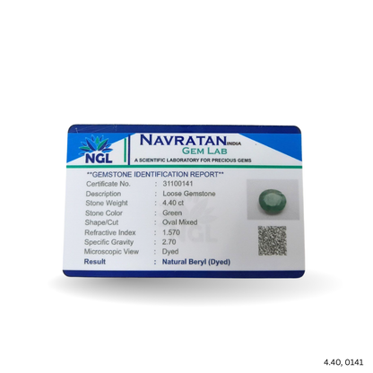 4.40 CARAT PANNA (GRADE C)