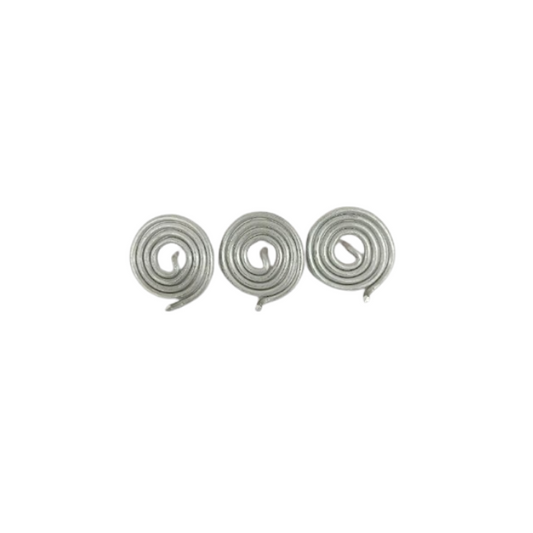 Aluminium wavy clock wise spring