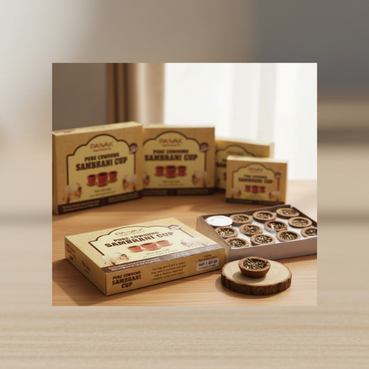 Pure cow Sambrani dhoop cup