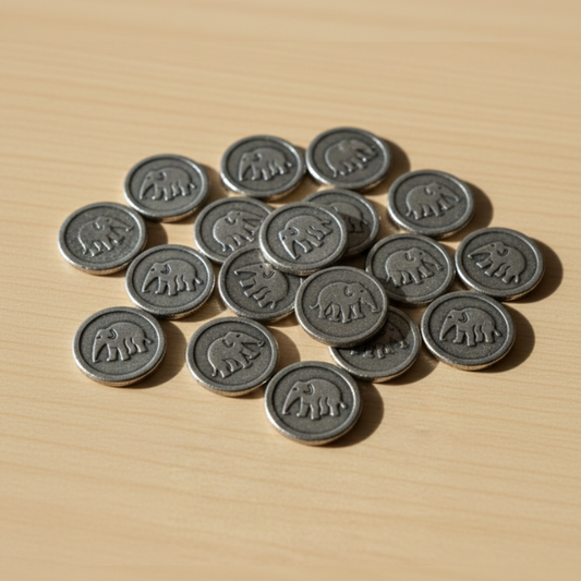 Lead Rahu Coin (Set of 21)