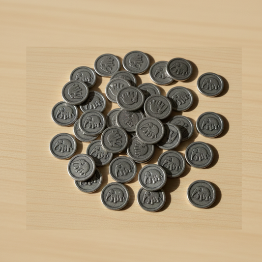 Lead Rahu Coin (Set of 51)