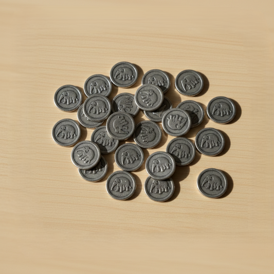 Lead Rahu Coin (Set of 31)