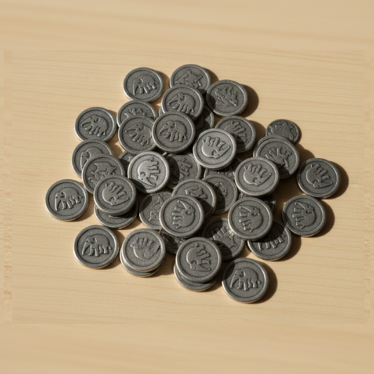 Lead Rahu Coin (Set of 108 )