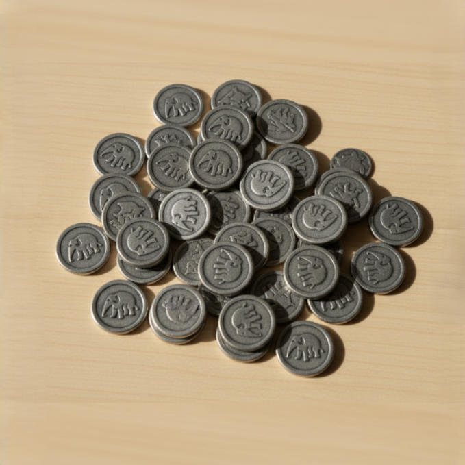 Lead Rahu Coin (Set of 108 )