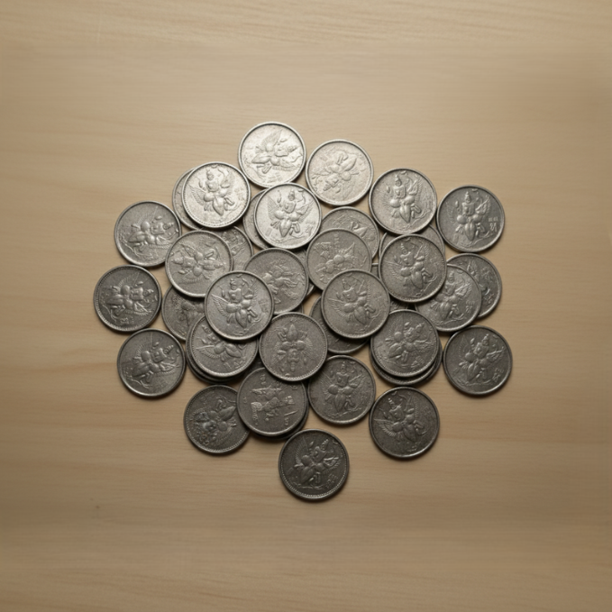 Lead Shani Coin ( Set of 51 )