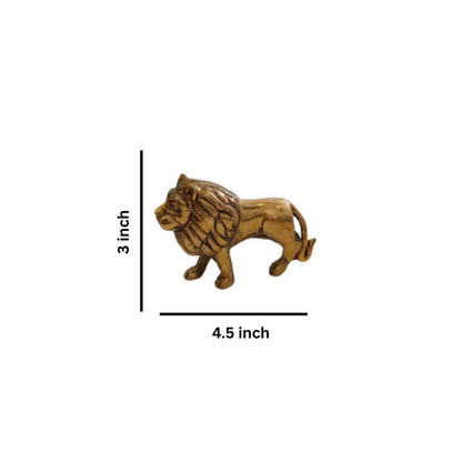 Brass Small Lion