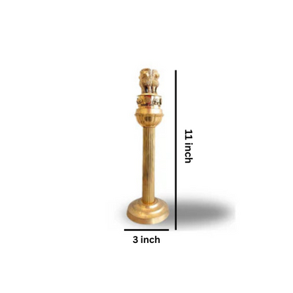 Brass Ashoka Pillar