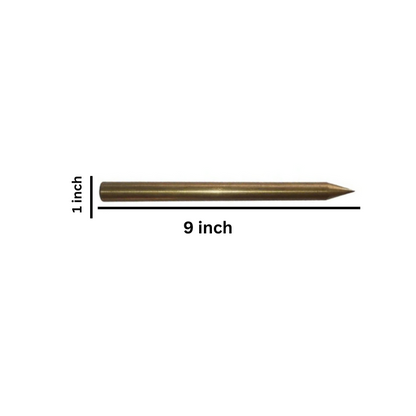 Brass rod "9" inches