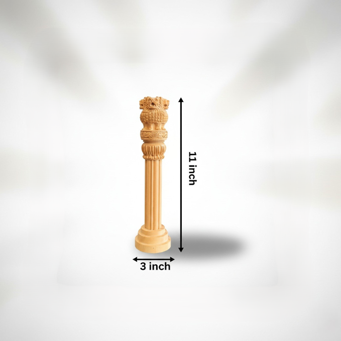 Ashoka Pillar Wood