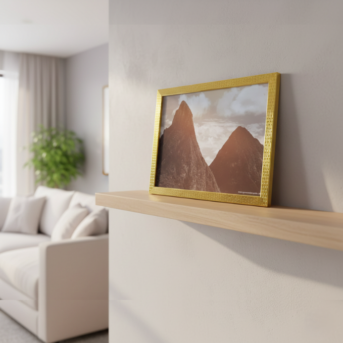 Dual Mountain Painting