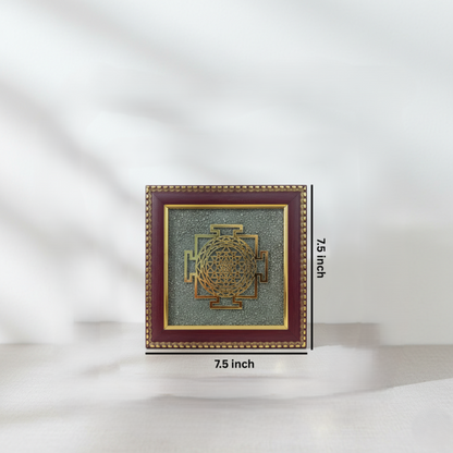 Pyrite Shri Yantra Frame