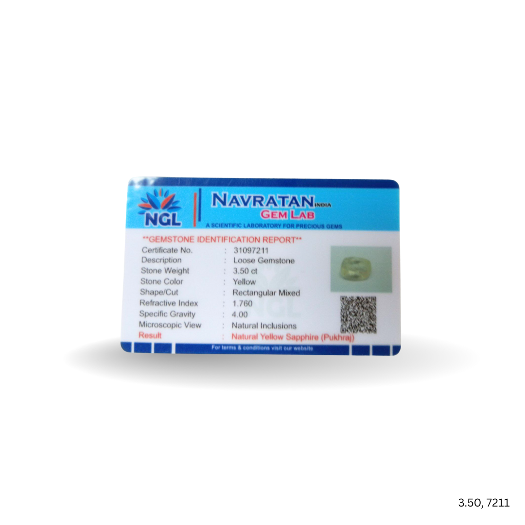 3.50 CARAT PUKHRAJ (GRADE A)