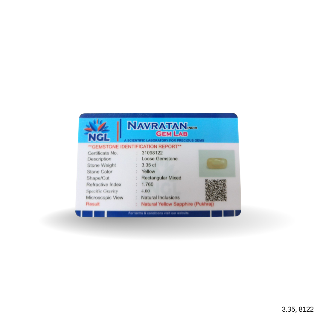 3.35 CARAT PUKHRAJ (GRADE A)