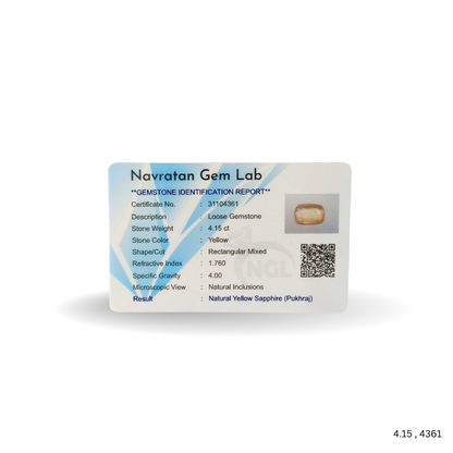 4.15 CARAT PUKHRAJ (GRADE A)