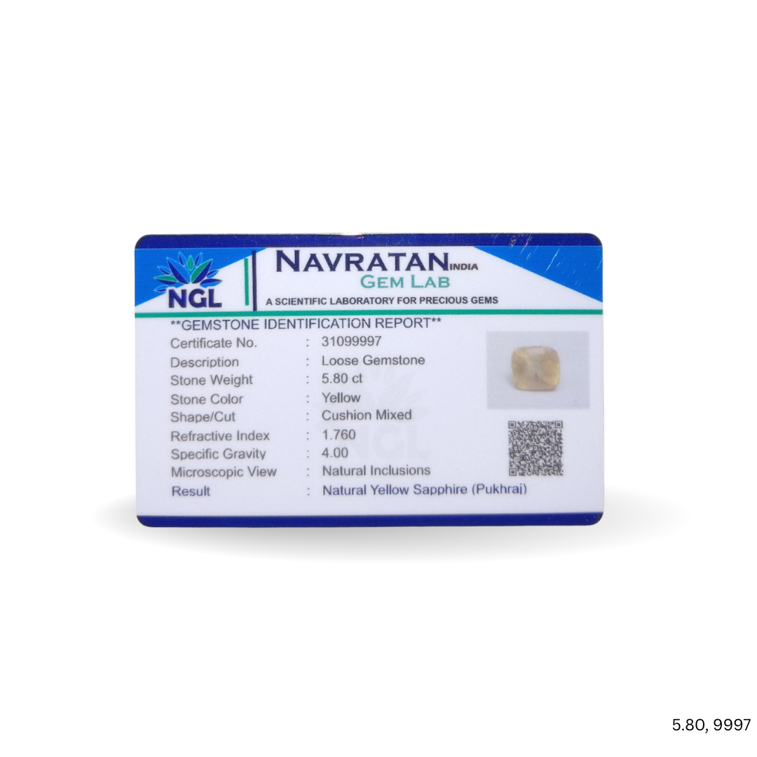 5.80 CARAT PUKHRAJ (GRADE A)