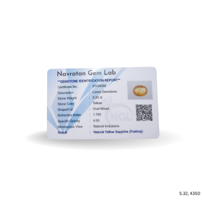 5.32 CARAT PUKHRAJ (GRADE A)