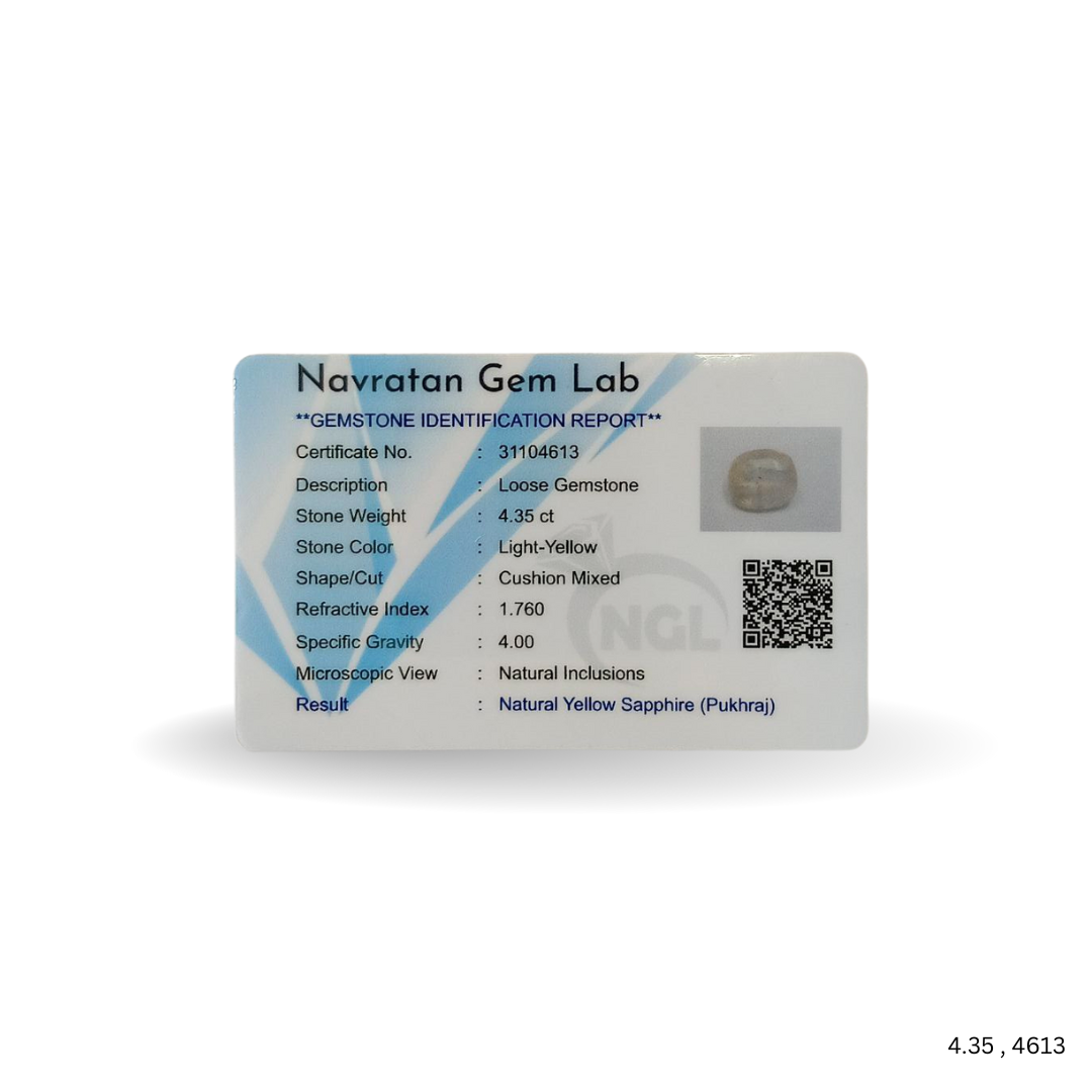 4.35 CARAT PUKHRAJ (GRADE A)