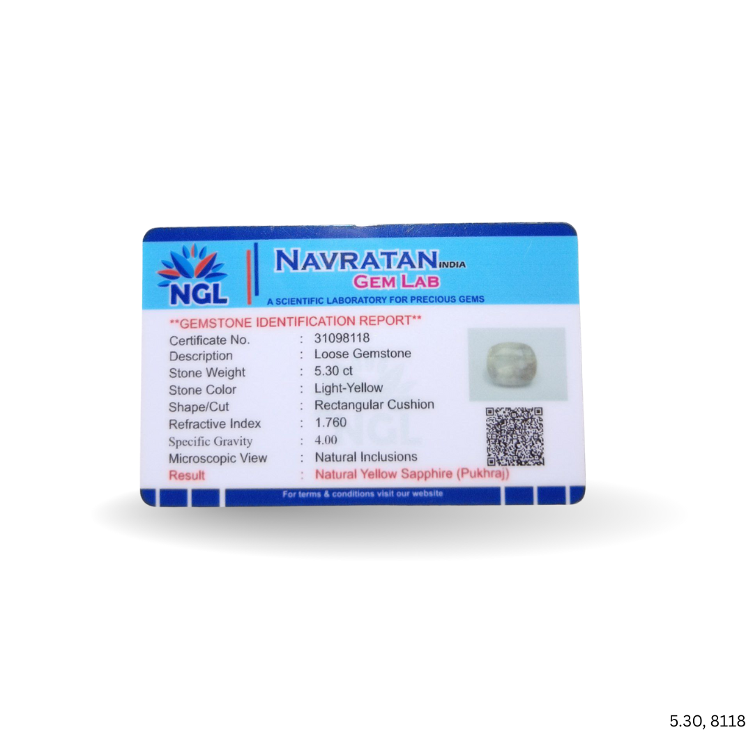 5.30 CARAT PUKHRAJ (GRADE A)