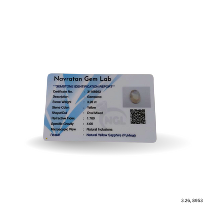 3.26 CARAT PUKHRAJ (GRADE A)