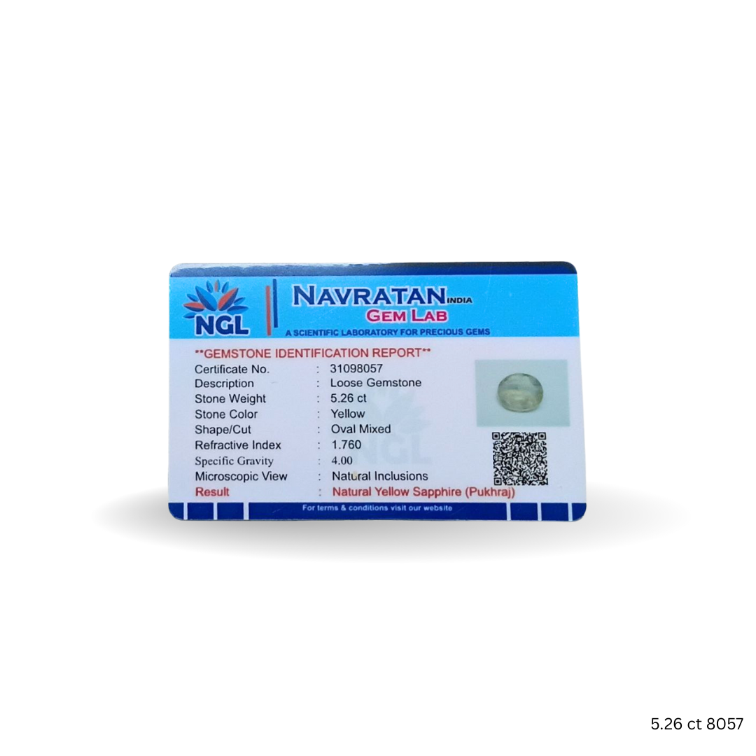 5.26 CARAT PUKHRAJ (GRADE A)