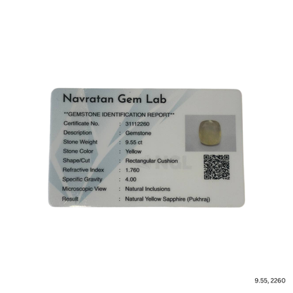 9.55 CARAT PUKHRAJ (GRADE A)