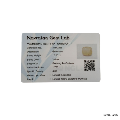 10.05 CARAT PUKHRAJ (GRADE A)