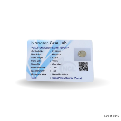 5.08 CARAT PUKHRAJ (GRADE A)