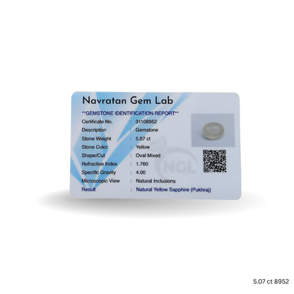 5.07 CARAT PUKHRAJ (GRADE A)