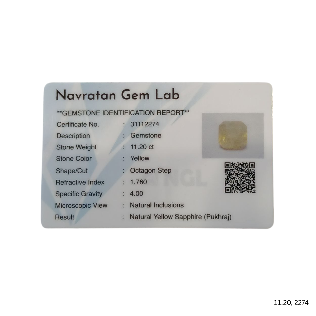 11.20 CARAT PUKHRAJ (GRADE A)