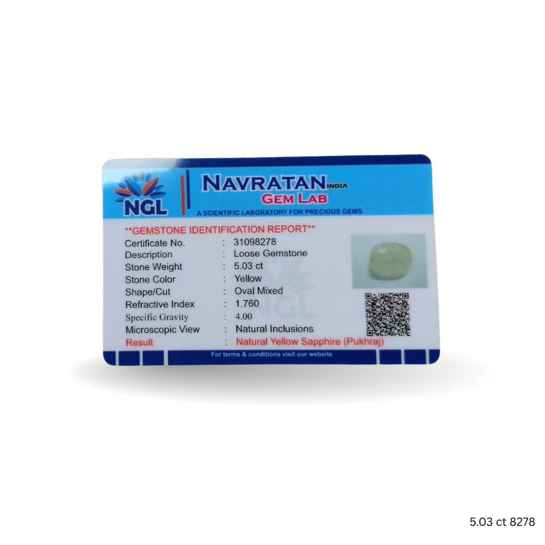 5.03 CARAT PUKHRAJ (GRADE A)