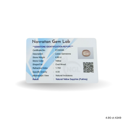 4.90 CARAT PUKHRAJ (GRADE A)