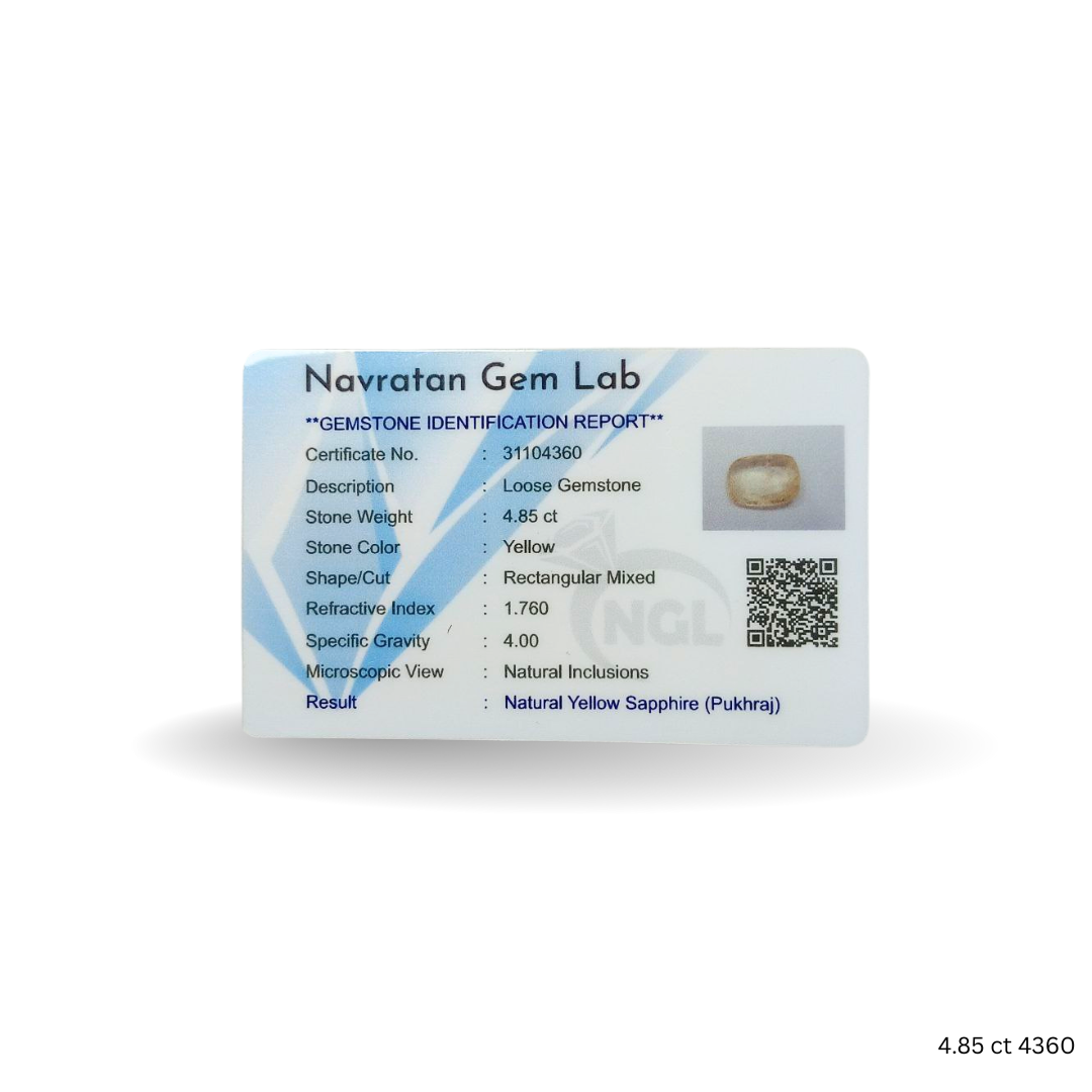 4.85 CARAT PUKHRAJ (GRADE A)