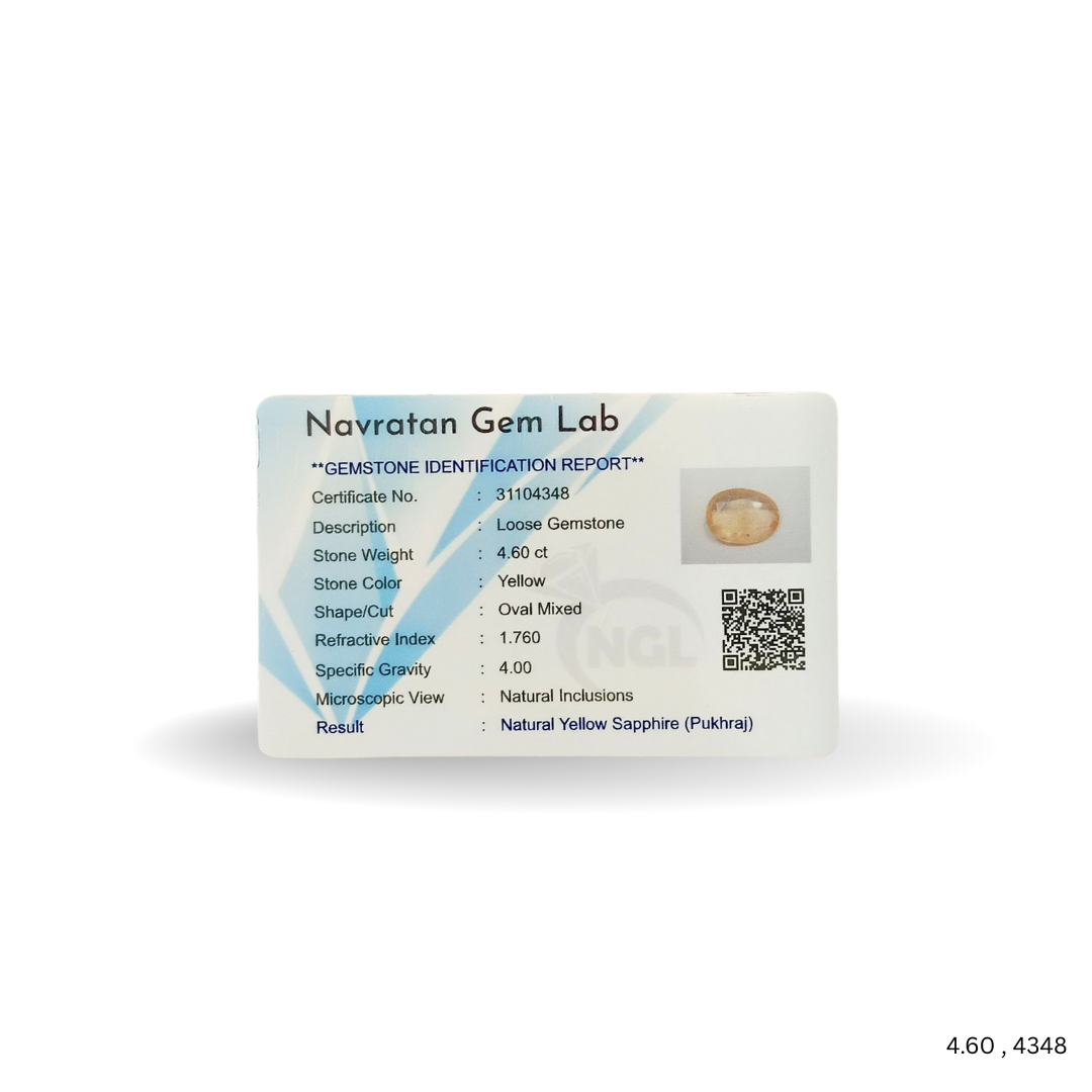 4.60 CARAT PUKHRAJ (GRADE A)