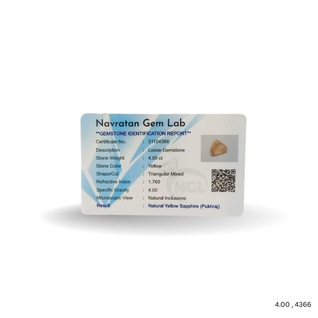 4.00 CARAT PUKHRAJ (GRADE A)