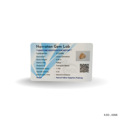 4.00 CARAT PUKHRAJ (GRADE A)