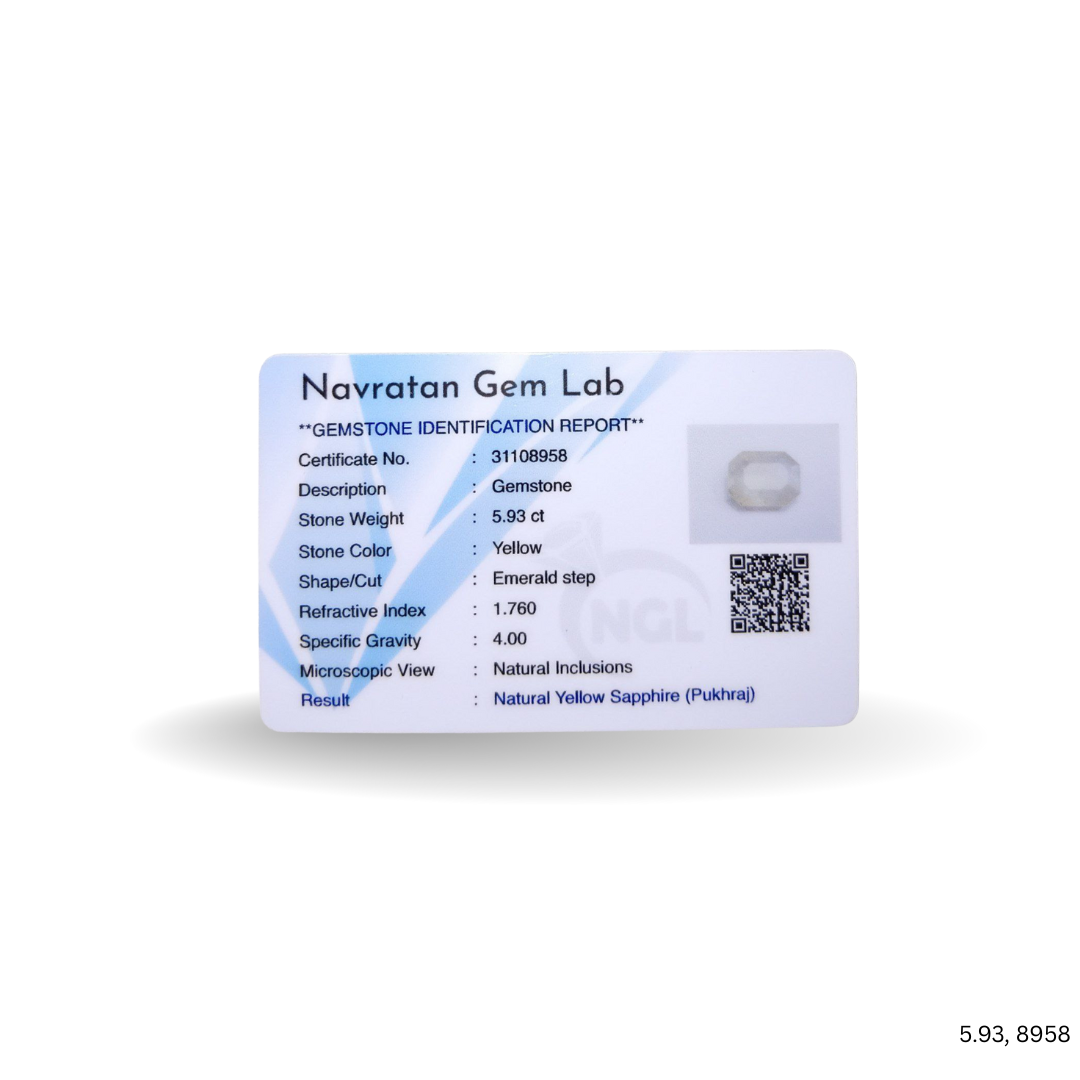5.93 CARAT PUKHRAJ (GRADE A)