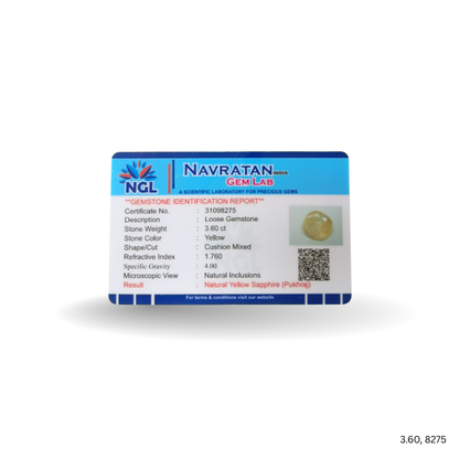 3.60 CARAT PUKHRAJ (GRADE A)