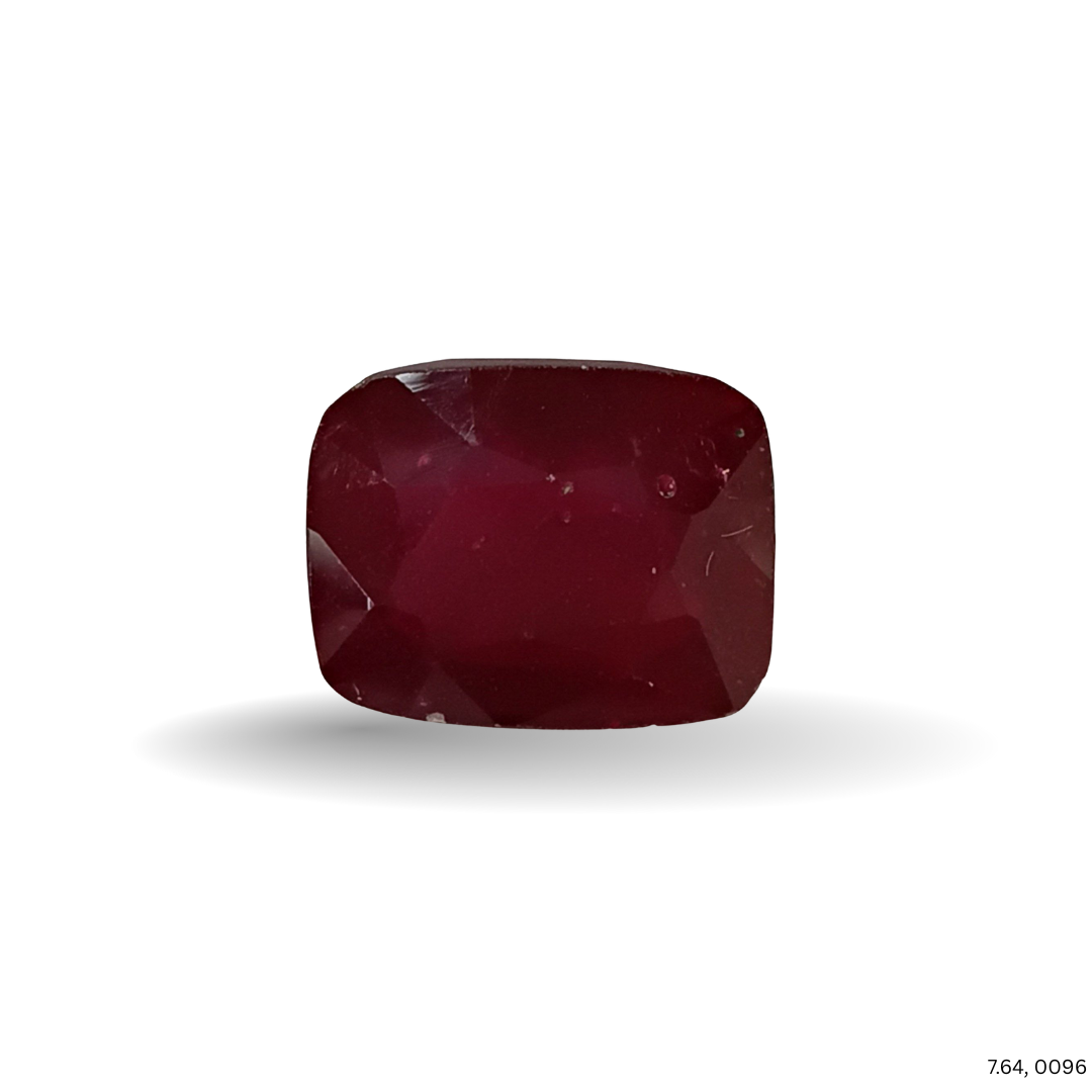 7.64 CARAT RUBY (GRADE A)