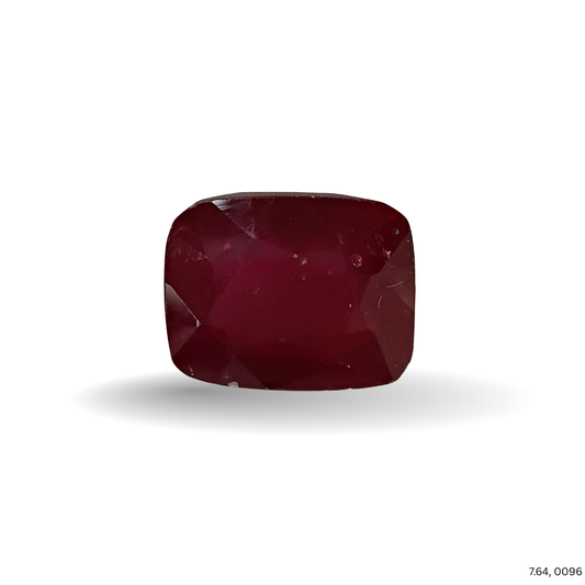 7.64 CARAT RUBY (GRADE A)