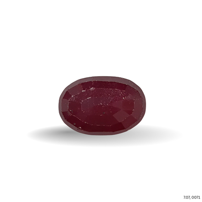 7.07 CARAT RUBY (GRADE A)