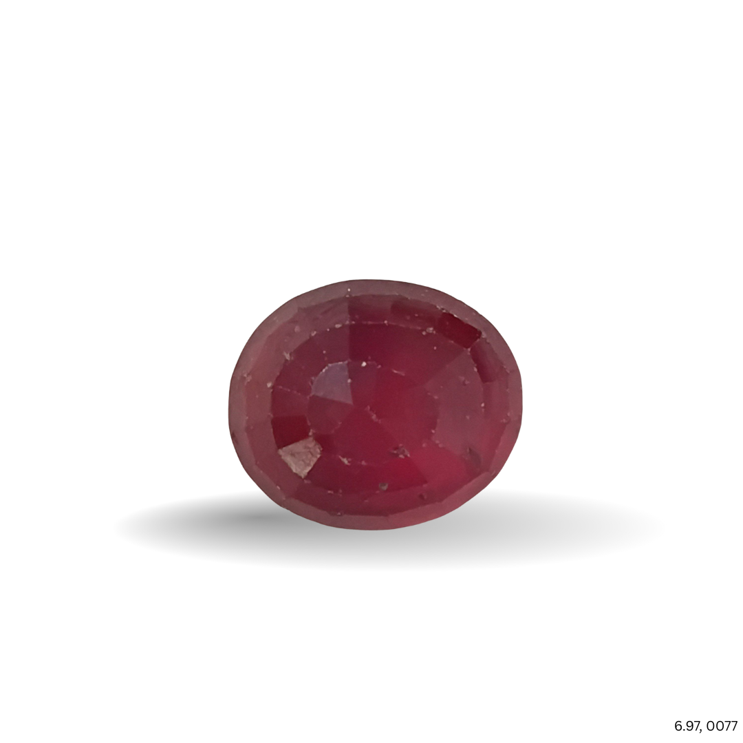 6.97 CARAT RUBY (GRADE A)
