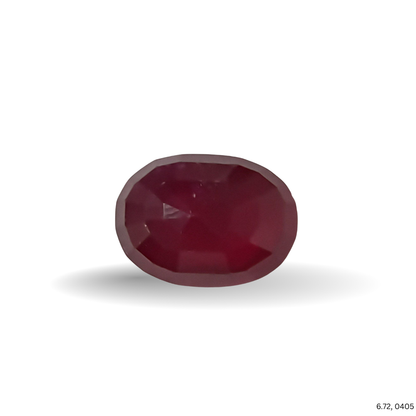 6.72 CARAT RUBY (GRADE A)